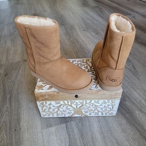 UGG Classic II Weather Short Waterproof Leather Boot